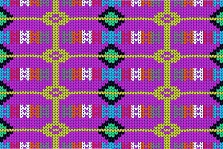 Colorful Knitting pattern,beautiful seamless striped,fashion art design,のイラスト素材