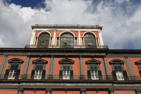 Naples,-Royal Palaceのeditorial素材