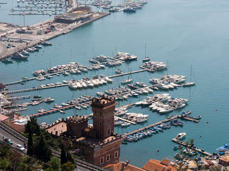 Salerno-Touristic Harbourの写真素材