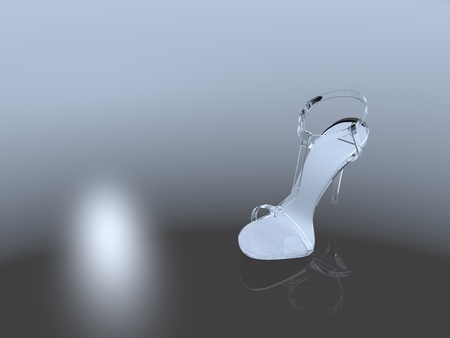 Cinderella shoeの写真素材