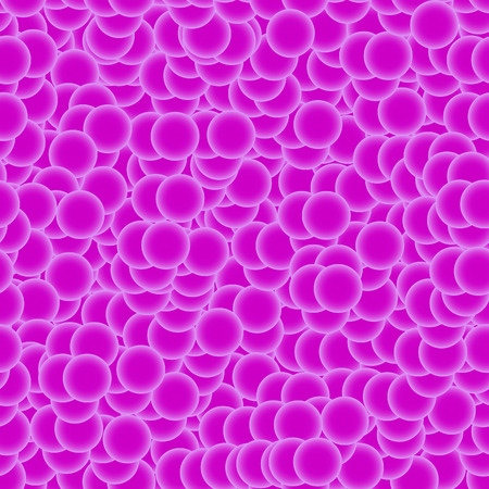 vector seamless pattern with balls in a square in eps 10 formatのイラスト素材