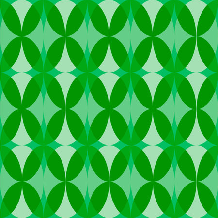 Vintage abstract seamless pattern, colorful repeating circlesのイラスト素材