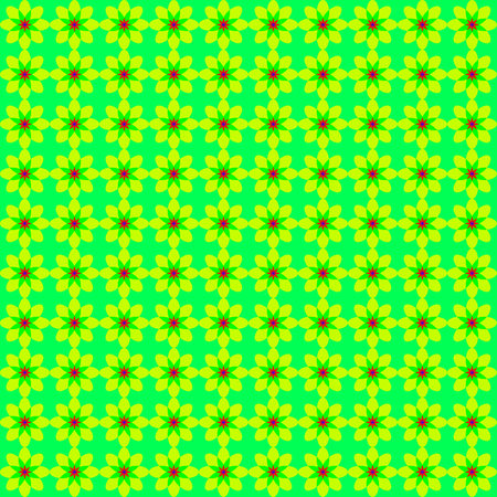 Seamless pattern with flowers. Seamless pattern can be used for wallpaper, pattern fills, web page background, surface textures.のイラスト素材