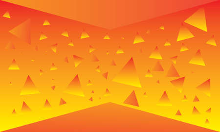 Background image abstract orange modern simple triangleのイラスト素材
