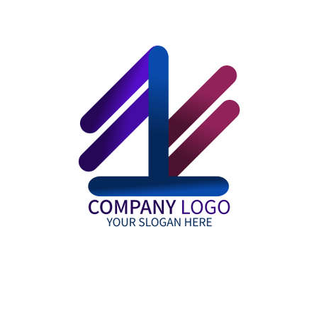 Simple vector logo, perfect for product brandingのイラスト素材
