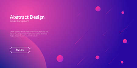 Abstract geometric background. Gradient pink and dark blue color. Suitable for banners, posters, flyers, covers, landing pagesのイラスト素材
