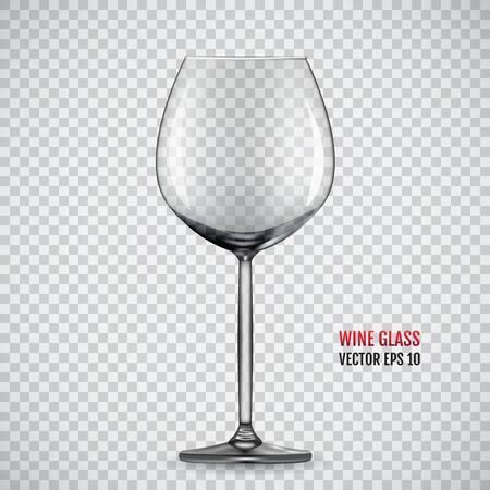 Vector of Empty wine glass. Wine glass - ID:1-130022300 - Royalty Free ...