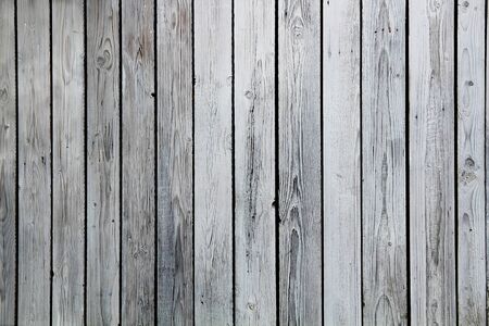 White wood wall which can be used as a backgroundの写真素材