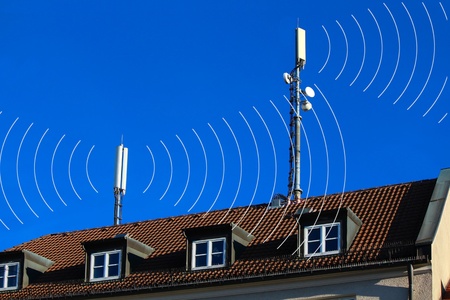Mobile phones Antennas with circles like radiation