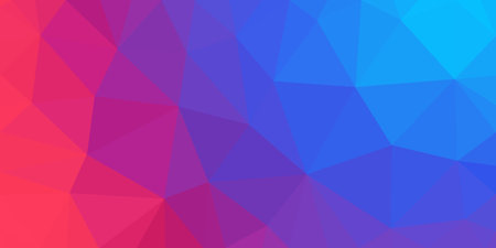 Abstract polygonal vector background. Triangular style with gradient.のイラスト素材