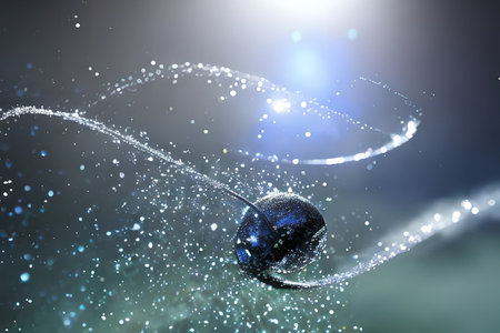 Water splashes spray bright backdrop background