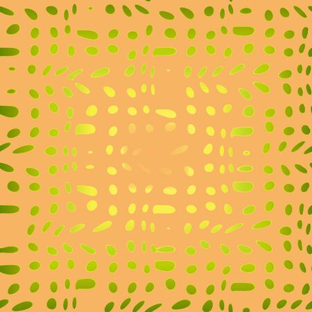 golden leopard spots on a yellow backgroundの写真素材