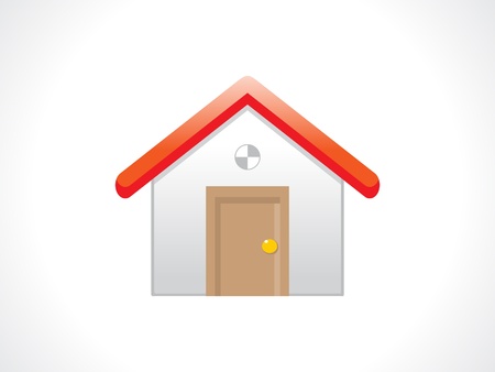 abstract home icon illustation のイラスト素材