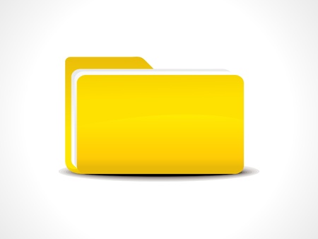 abstract folder icon vector illustration 