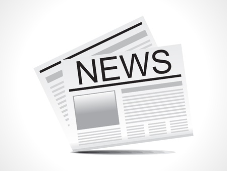 abstract news icon vector illustration のイラスト素材