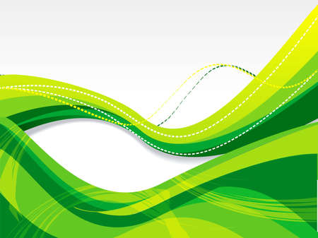 abstract green glossy background vector illustration のイラスト素材