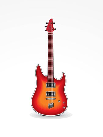 abstract guitar icon illustration のイラスト素材