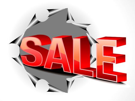 abstract 3d sale background  のイラスト素材
