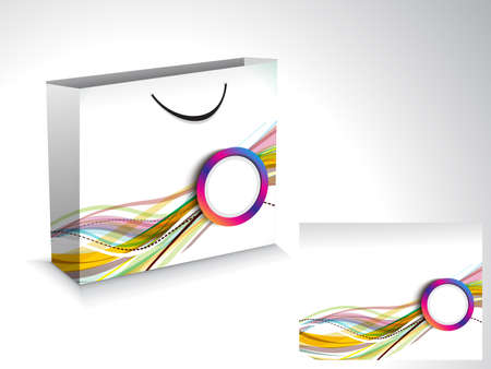 Shopping Bag Design illustration のイラスト素材