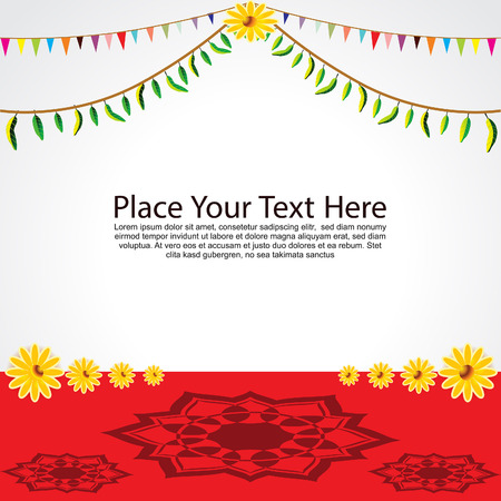 Festival Background Vector illustrationのイラスト素材
