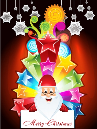Abstract Christmas Background vector illustration のイラスト素材