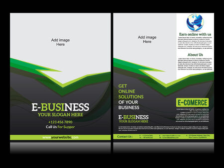 Vector Business  flyer Design Vector illustration のイラスト素材