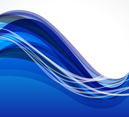 Abstract Wave Background のイラスト素材