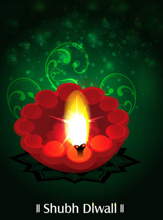 Diwali Traditional Background illustration のイラスト素材