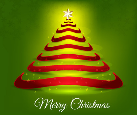 Merry Christmas Tree のイラスト素材