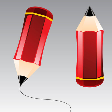 Vector Illustration Pencileのイラスト素材