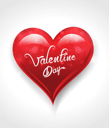 abstract valentine day background with heart vector illustrationのイラスト素材