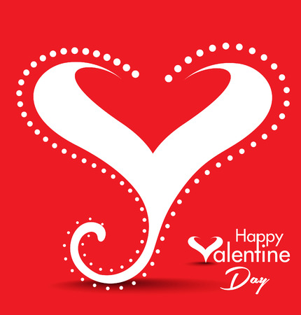 Abstract Valentine Day Background illustrationのイラスト素材