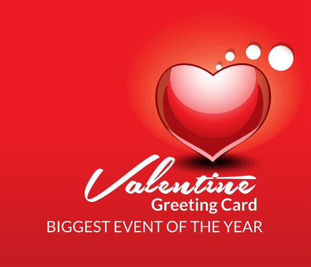 love greeting card with heart vector illustrationのイラスト素材