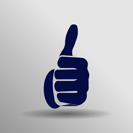 Vector thumb up iconのイラスト素材