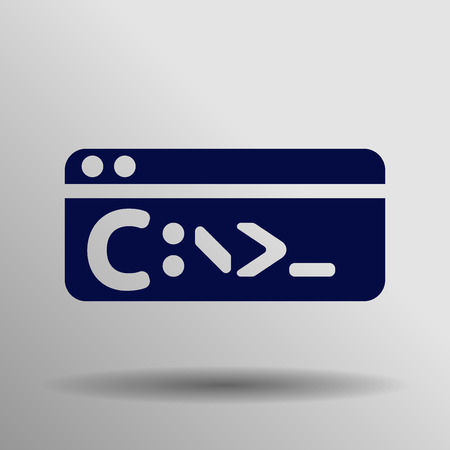 Progrmming code vector icons setのイラスト素材