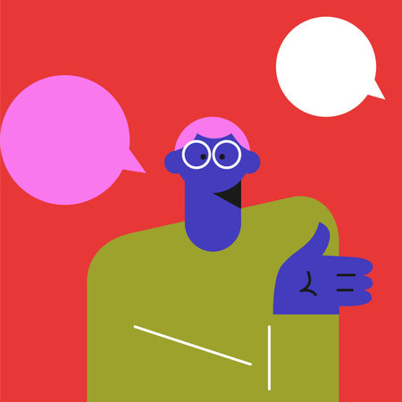 Profile icons man. People avatars. Icons for games, online communities, web forums. Vector illustration in flat cartoon styleのイラスト素材