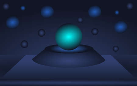 abstact background product view nice for your content media socialのイラスト素材