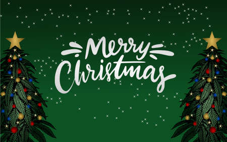 cannabis marijuana background chrismas happy new yearのイラスト素材