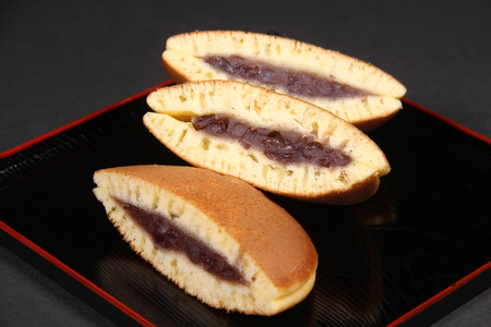 Dorayaki, Japanese bean paste dessertの写真素材
