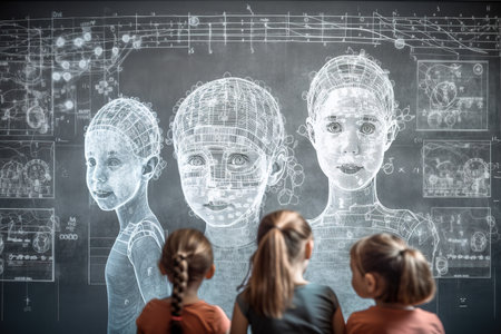 Artificial intelligence in primary schools. Generative AIの素材