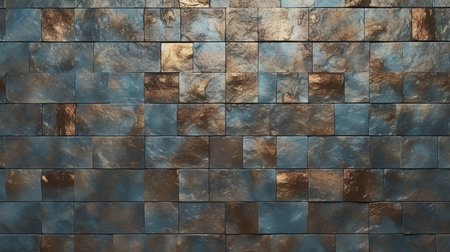 Luxury exterior mosaic wall. abstract backgroundの素材