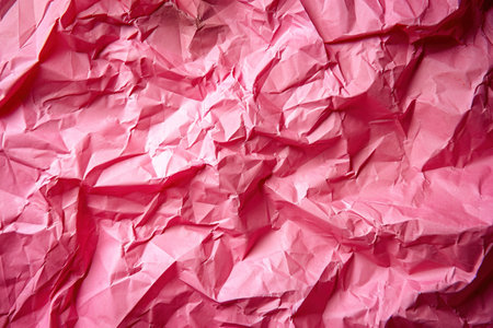 Pink Recycled paper crumpled texture backgroundの素材