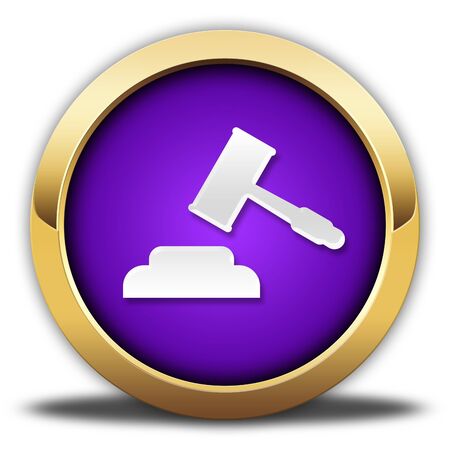 law button isolated. 3D illustrationの写真素材