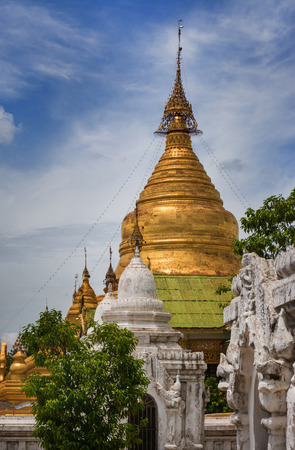 Burma Pagoda Myanmar.It is a building primarily, but not Exclusively, intended for religious purposes, Thailand Also the name is Also used to refer to other places of worship.の写真素材