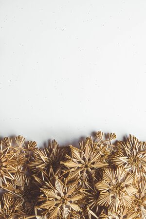 New Year's straw toysの写真素材