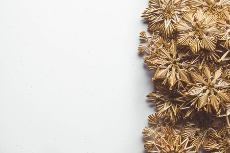 New Year's straw toysの写真素材