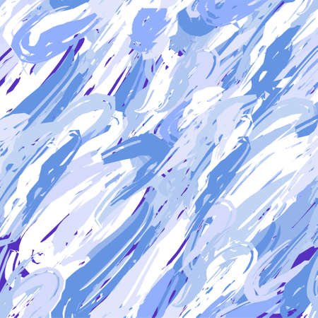 seamless pattern brush strokes pattern spots blobs paint bright print backgroundのイラスト素材