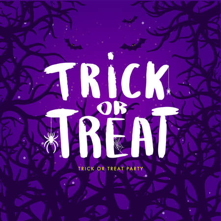 background halloween bright spooky scary template for banner. vector illustrationのイラスト素材