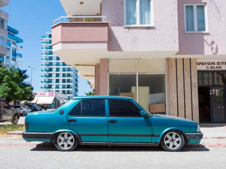 ALANYA, TURKEY - MAY 26, 2021. Tofas Dogan car, 1982 to 2002のeditorial素材