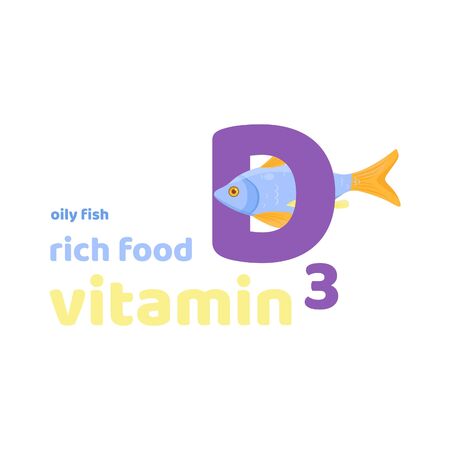 Vitamin D, D3 vector. 2 November - Vitamin D day. Liquid vector colorful abstact shapes. People with avitominosis. Health.のイラスト素材